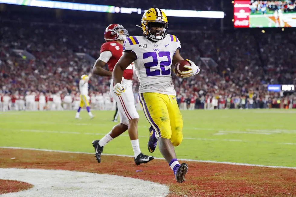 Edwards-Helaire Status Uncertain For LSU in Peach Bowl