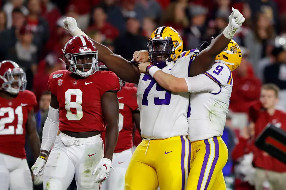 LSU Comes In At Number One In Second CFB Playoff Rankings