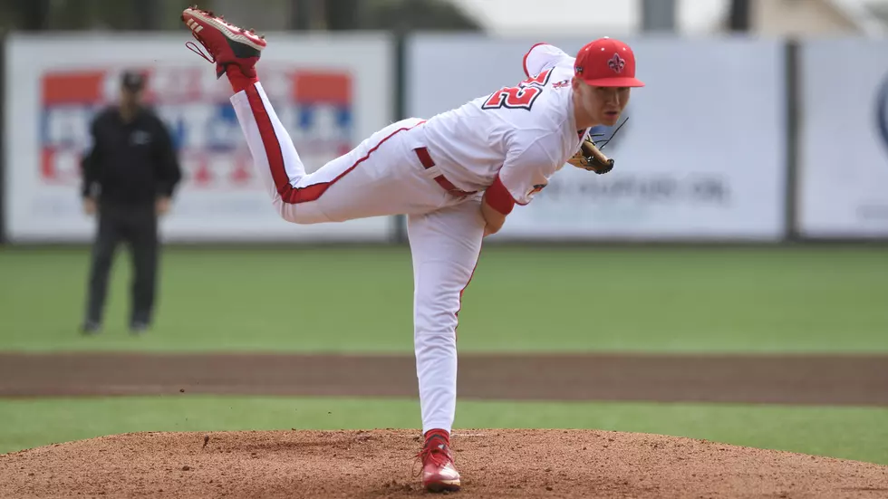 Brandon Young Dominates as Cajuns Even Series With Bearkats