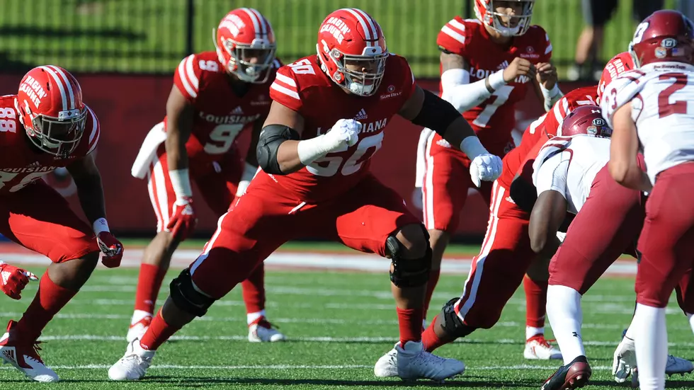 Former UL Standout Robert Hunt Speaks At NFL Combine [Video]