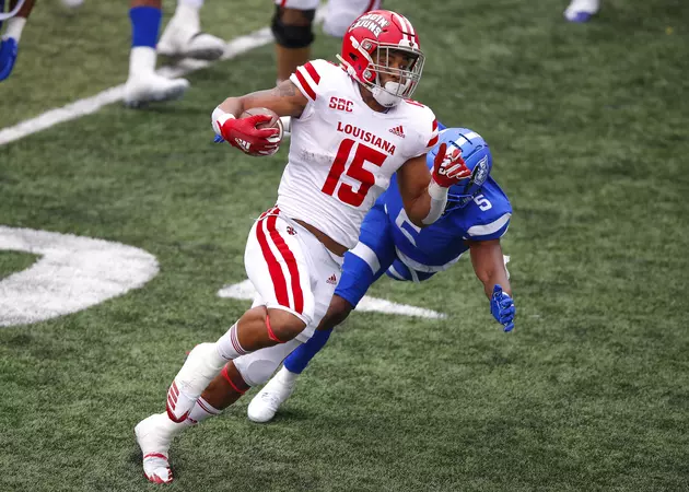 UL&#8217;s Elijah Mitchell Listed as Top 15 RB For 2021 NFL Draft