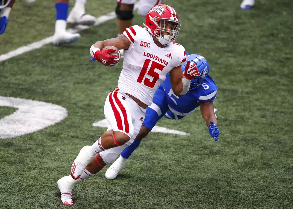 UL's Elijah Mitchell Listed as Top 15 RB For 2021 NFL Draft