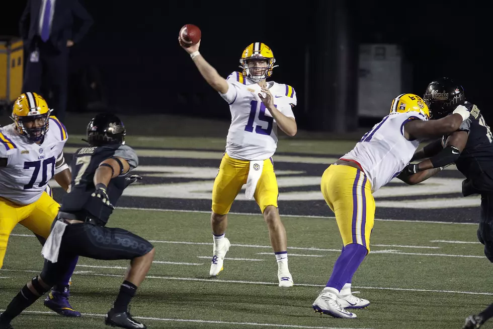 LSU’s Myles Brennan Questionable This Week, Could Miss More Time