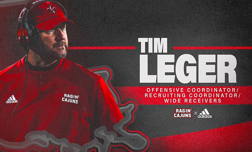 Louisiana Football Names Tim Leger Offensive Coordinator For 2022