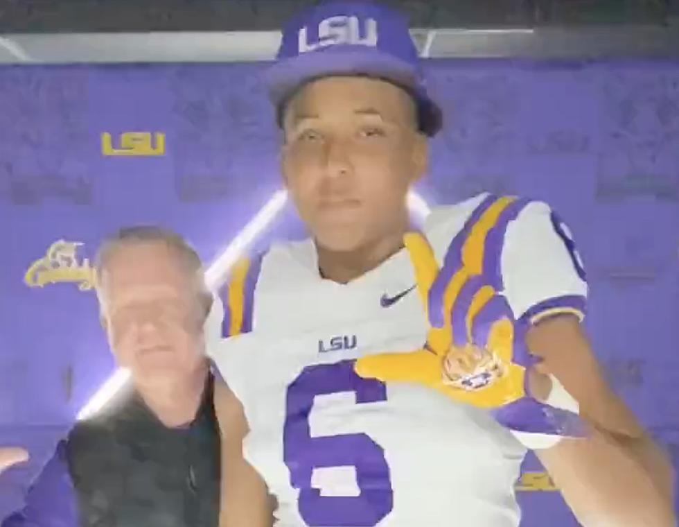 Danny Lewis, Recruit From Brian Kelly’s Viral Dancing Video, Picks Bama Over LSU