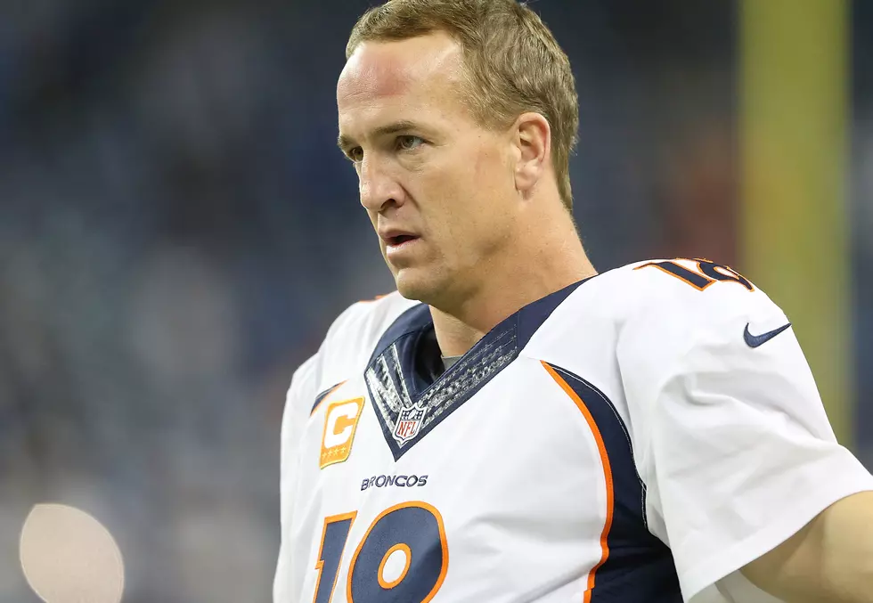 Peyton Manning Explains Why His Forehead Has Huge Red Mark On It
