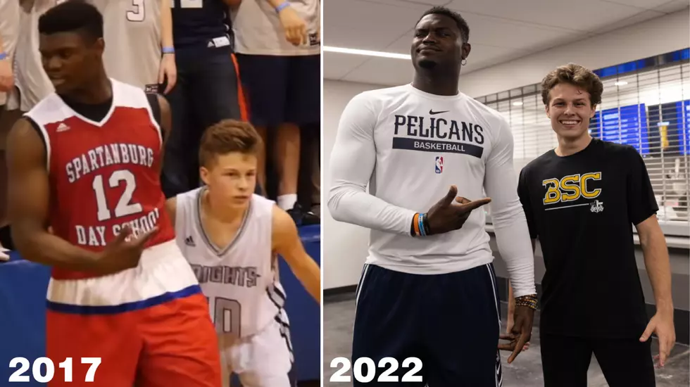 Pelicans Zion Williamson Reunites with Opponent Who Infamously Guarded Him in Viral High School Clip(Video)