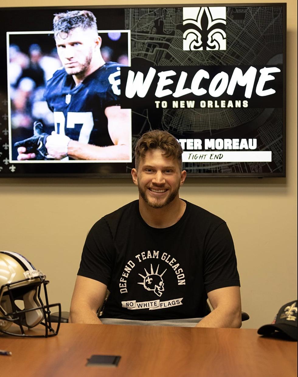 New Orleans Saints Foster Moreau Announces Cancer in Full Remission