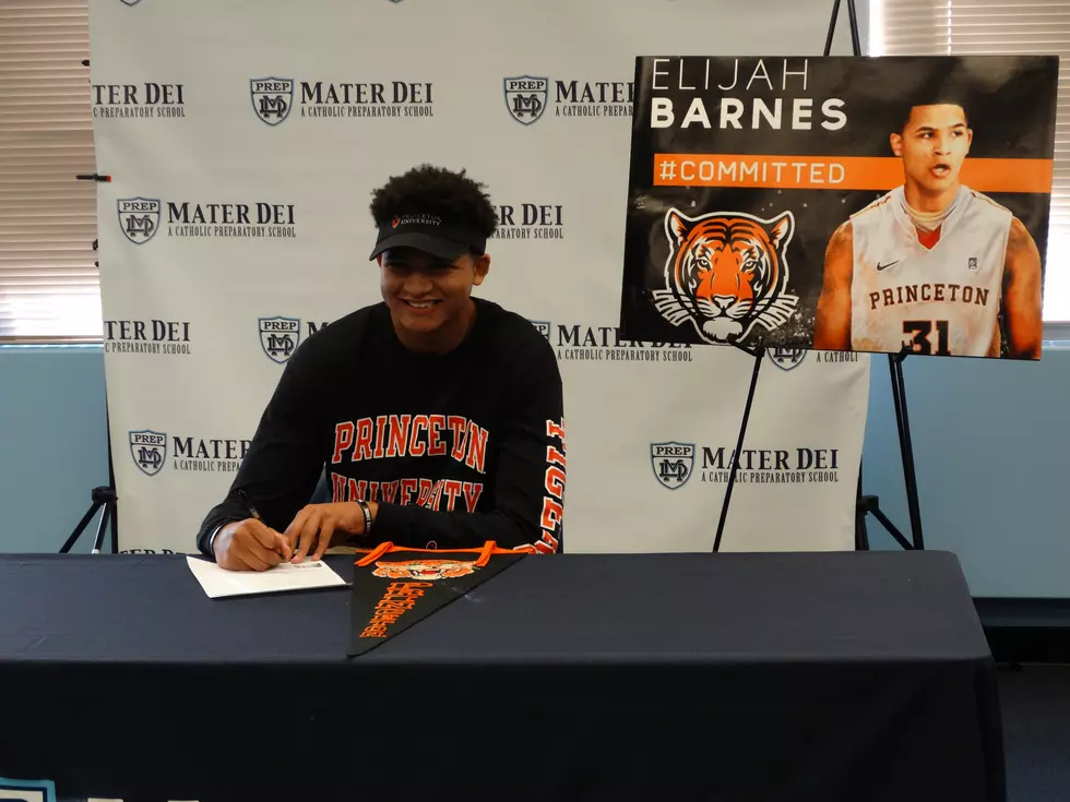 Boys Basketball &#8211; Mater Dei&#8217;s Barnes Makes it Official with Princeton