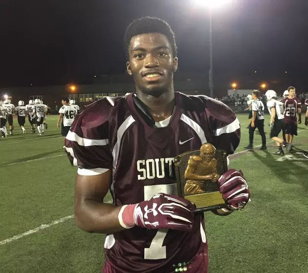 Toms River South&#8217;s Sam Akinlolu is the Ocean Trophies Player of the Game &#8211; Week 2