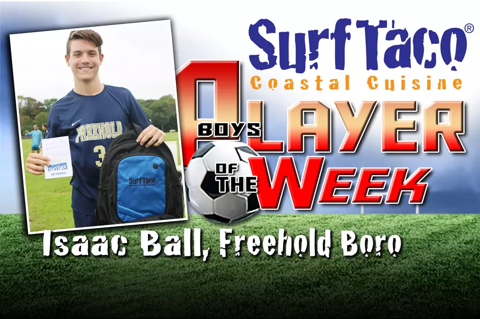 Boys Soccer &#8211; Week 2 Surf Taco Player of the Week: Isaac Ball, Freehold