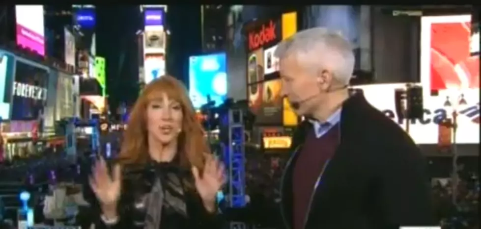 Kathy Griffin Makes Anderson Cooper Uncomfortable On New Year&#8217;s Eve [Video]
