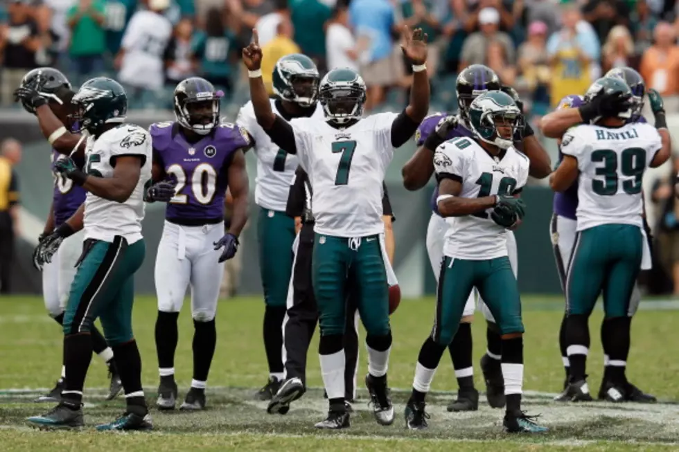 Vick Rallies Eagles To 24-23 Win Over Ravens