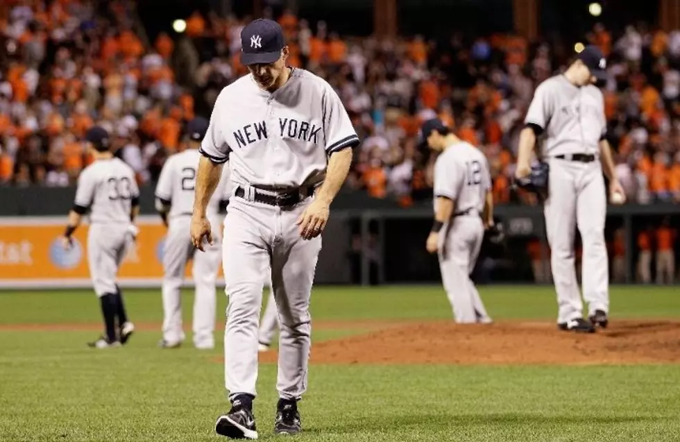 Yankees Outslugged By Orioles, Now Tied For 1st Place
