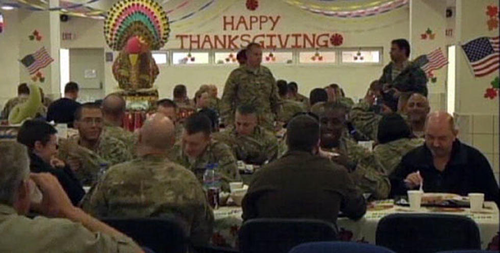 US Troops In Afghanistan Celebrate Thanksgiving [VIDEO]