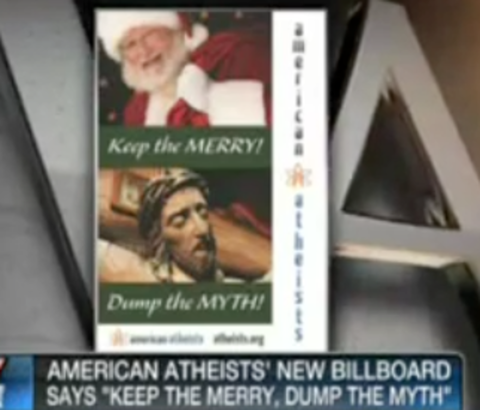 Atheists’ Billboard in Times Square Calling Jesus a “Myth”- Are You Offended? [POLL]
