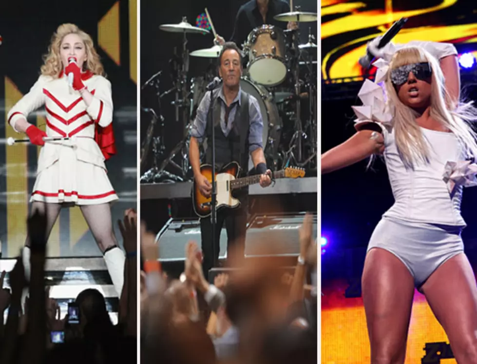 Top 10 Music Tours of 2012