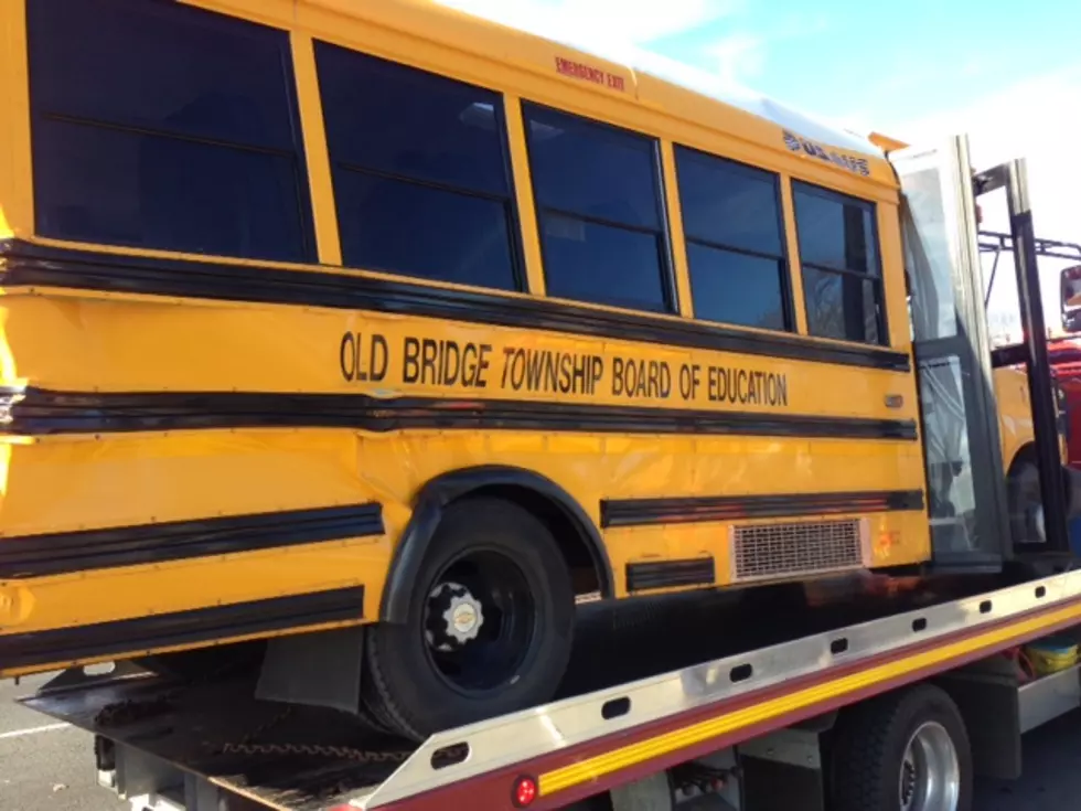 School, Commuter Bus Involved In Old Bridge Accident [VIDEO]
