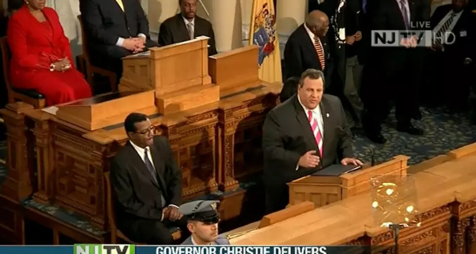 Christie Delivers Budget Address  [VIDEO/AUDIO]