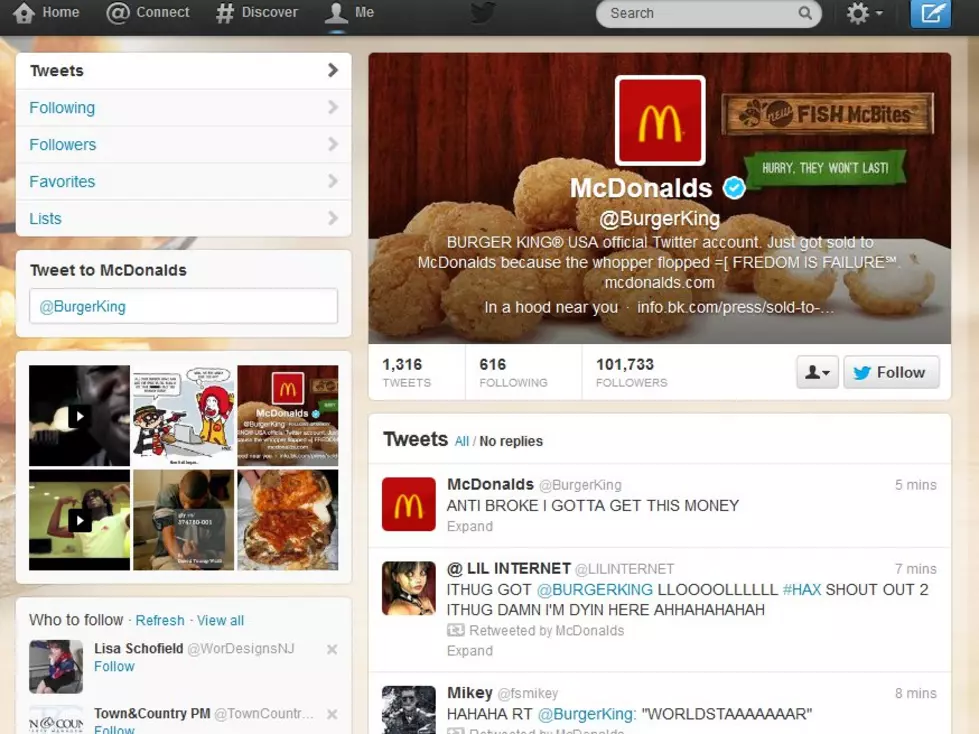 Burger King Twitter Account Hacked