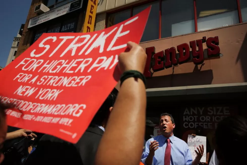 NYC Fast Food Workers Stage Strikes, Rallies