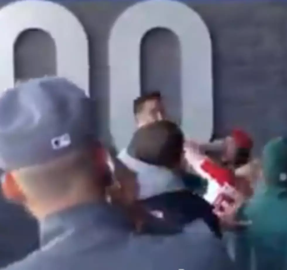 Male Jets Fan Slugs Female Patriots Fan At Metlife Stadium After Game – Awful Move or Self Defense? [POLL/DISTURBING VIDEO]