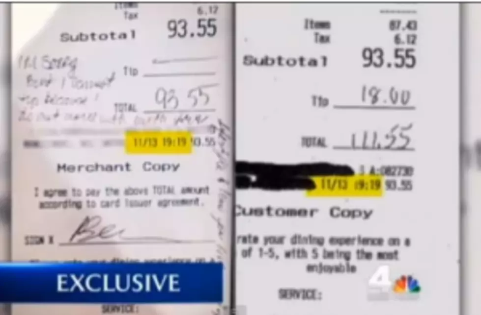 Gay Waitress Story of No Tip from &#8216;Judgmental&#8217; Family Disputed; Who Do You Believe? [POLL]