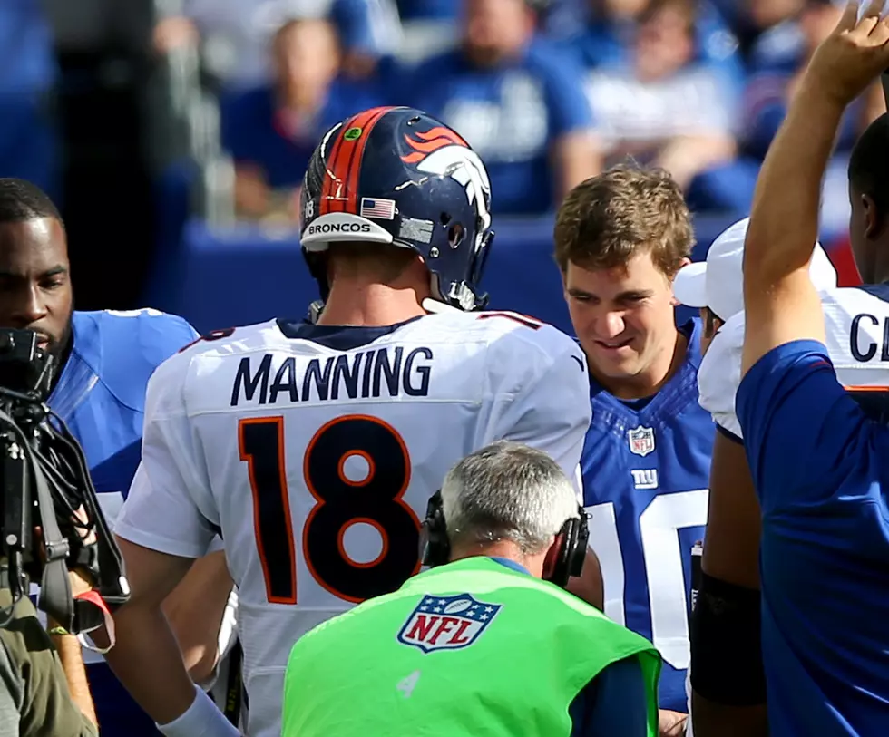 What’s for Dinner? Peyton, Eli Eat Together