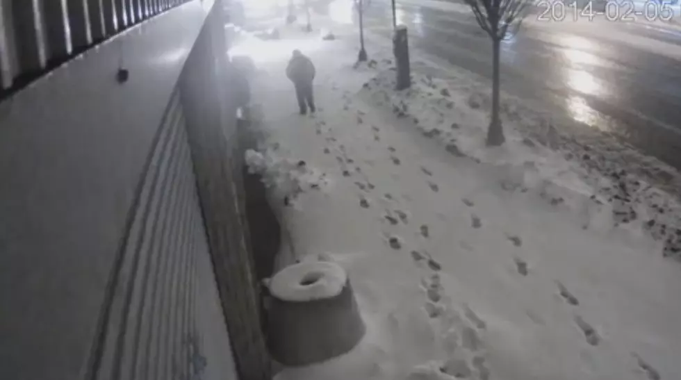Video of Man Being Hammered by Snow Plow