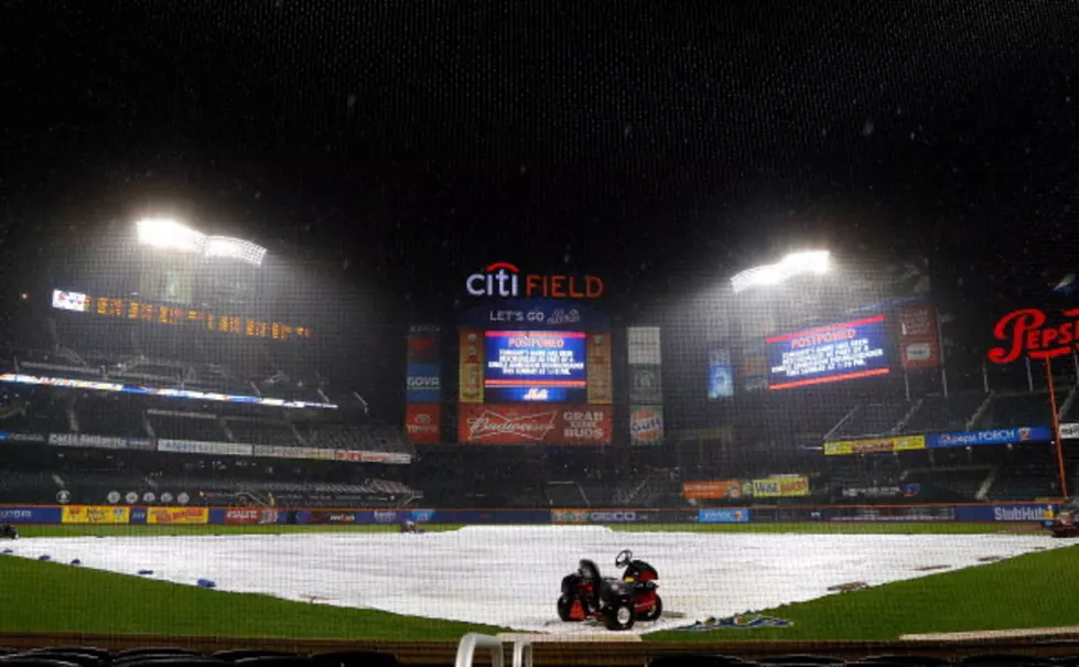 Diamondbacks-Mets Postponed by Rain in 4th Inning