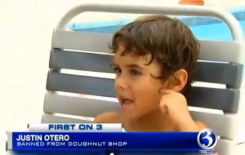 Four year old boy banned from donut shop for asking woman if she was pregnant