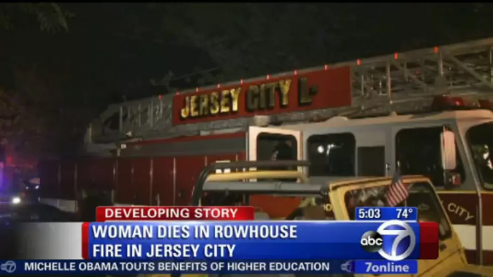 One woman dead in Jersey City rowhouse fire