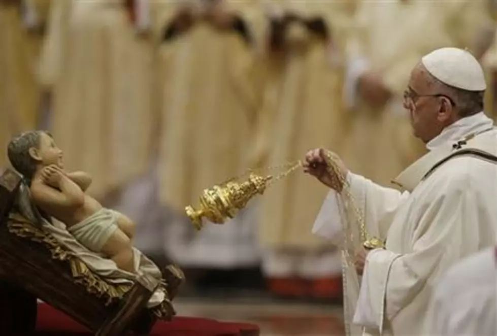 Text of Pope Francis&#8217; homily during Christmas Eve Mass