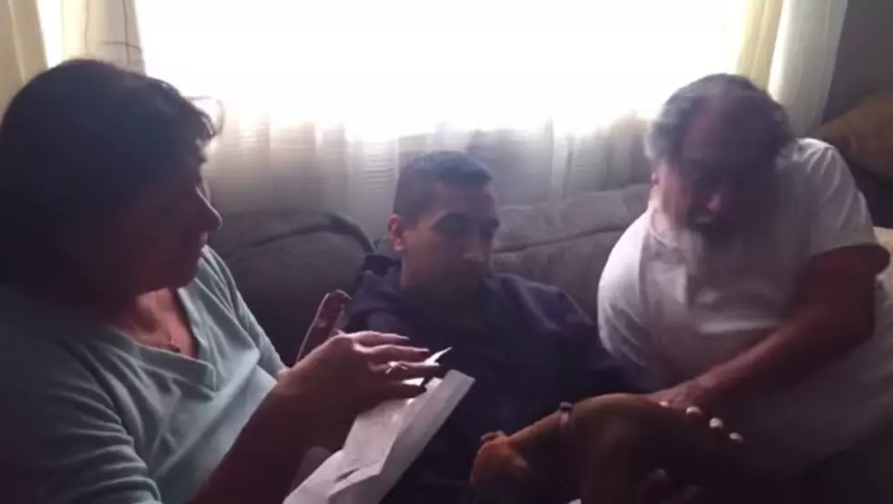WATCH: Son surprises parents with jaw-dropping Christmas gift