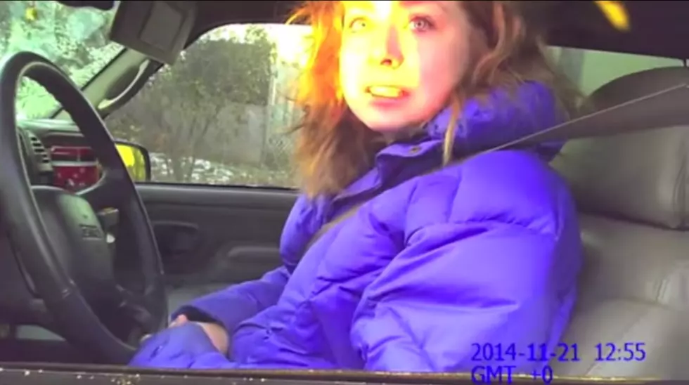 WATCH: Girl gets amazing surprise during traffic stop