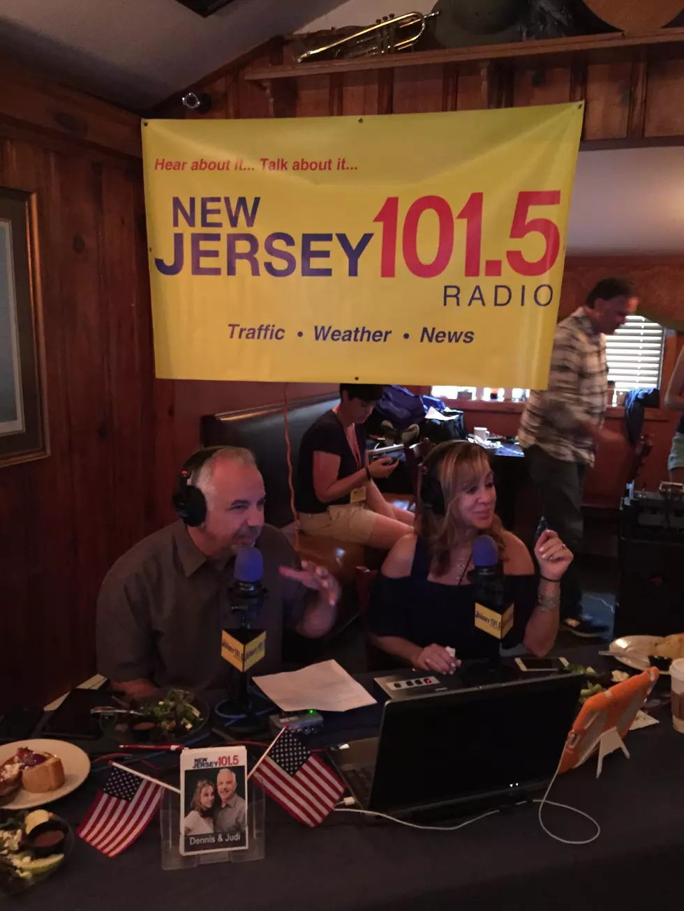 Dennis and Judi kicked off the holiday weekend from Tara's Tavern
