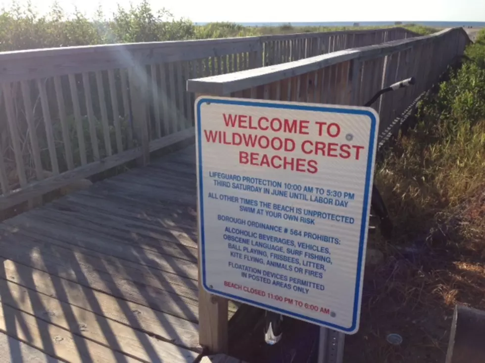 High fecal bacteria levels at 4 Cape May County, NJ, beaches