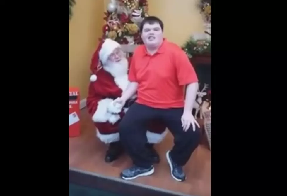 Santa shows ‘true Christmas spirit’ during visit with autistic man (WATCH)