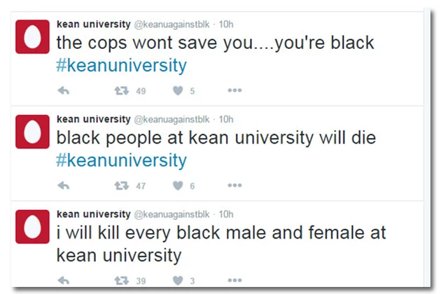 Black Kean grad accused of death threats against black students says she&#8217;s getting threats herself