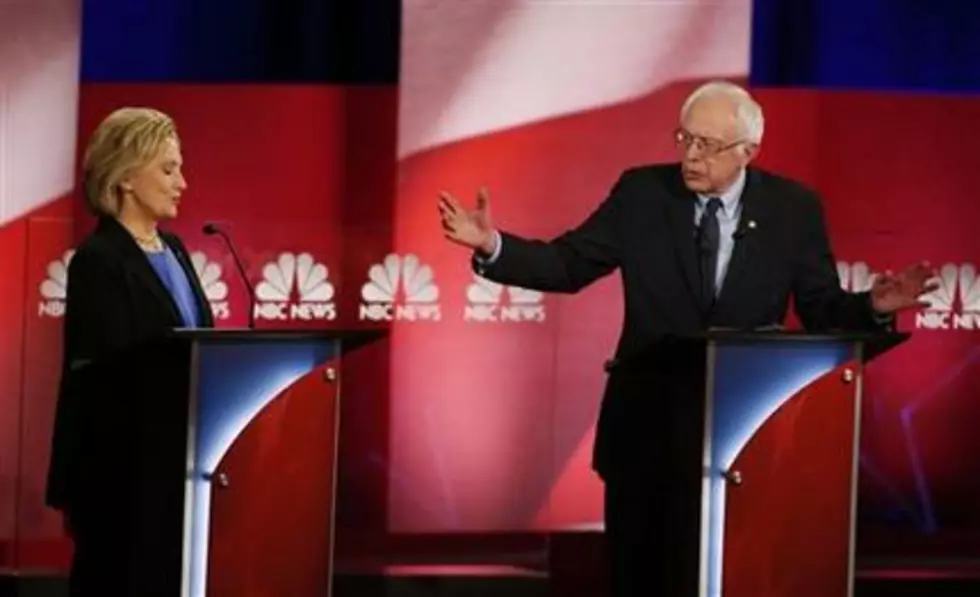 Clinton, Sanders clash on guns, health care