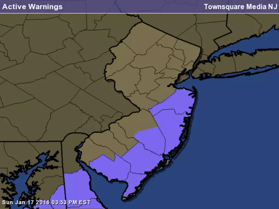Some snow possible for parts of NJ this evening
