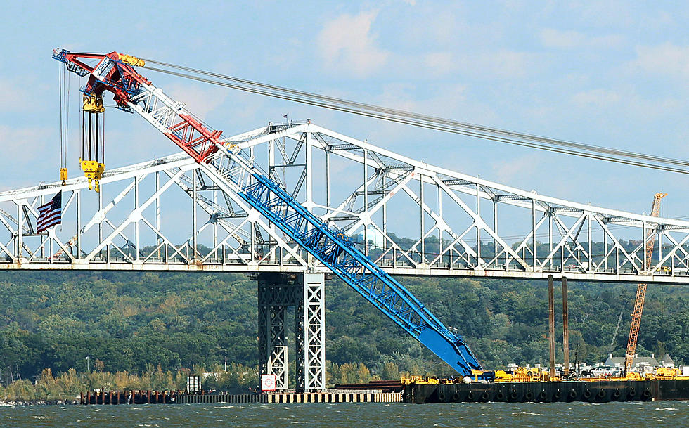 Pieces of old Tappan Zee coming to NJ for recycling