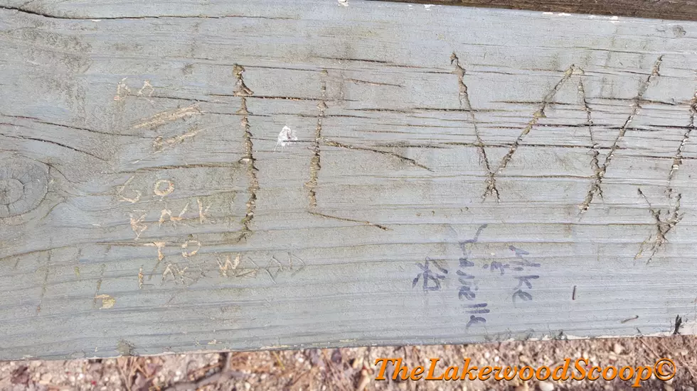 More anti-Semitic graffiti found in Toms River park