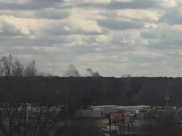 Junk yard fire closes Garden State Parkway exit in Ocean County