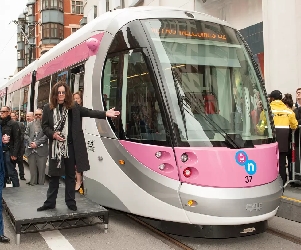 Ozzy Osbourne’s hometown names a tram after him