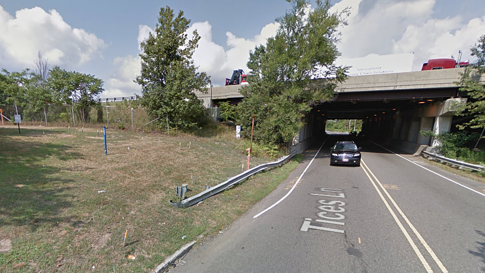 Man drives off New Jersey Turnpike bridge, falls onto East Brunswick road