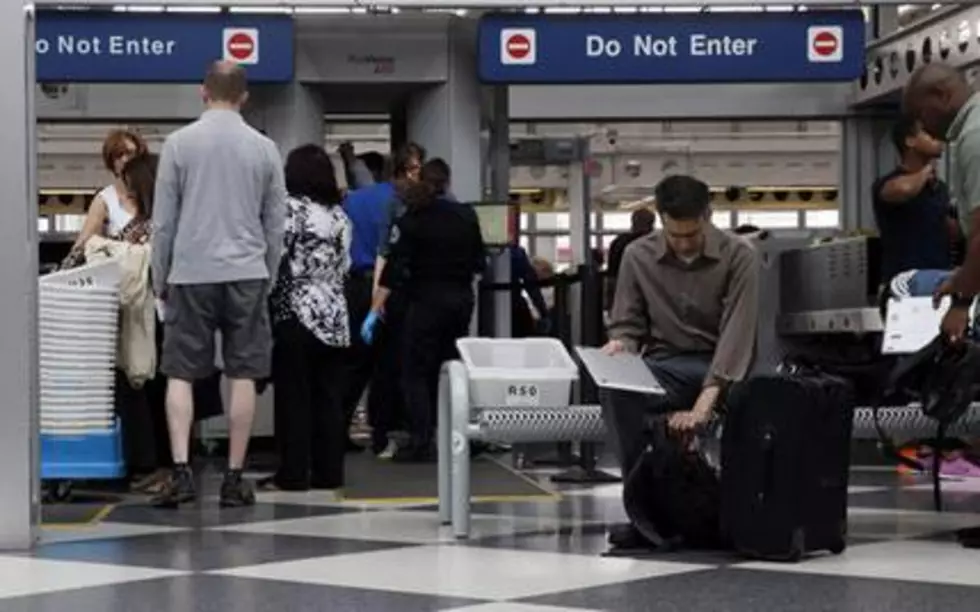 Holiday air travelers get a break from long security lines