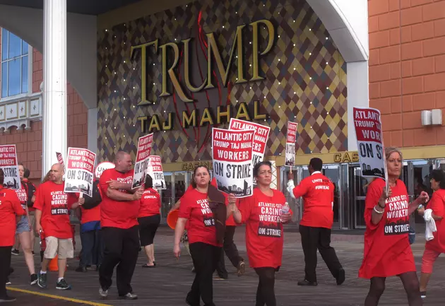 Union strikes against Trump Taj Mahal casino