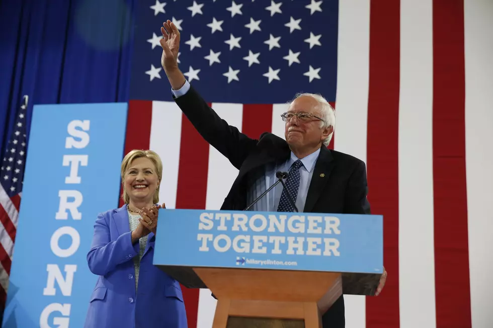 Clinton receives long-awaited endorsement from Sanders