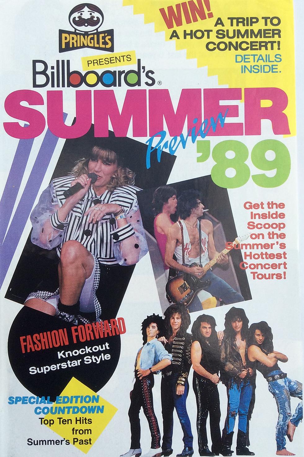Late 80&#8217;s &#8220;Songs Of Summer&#8221; as seen in 1989